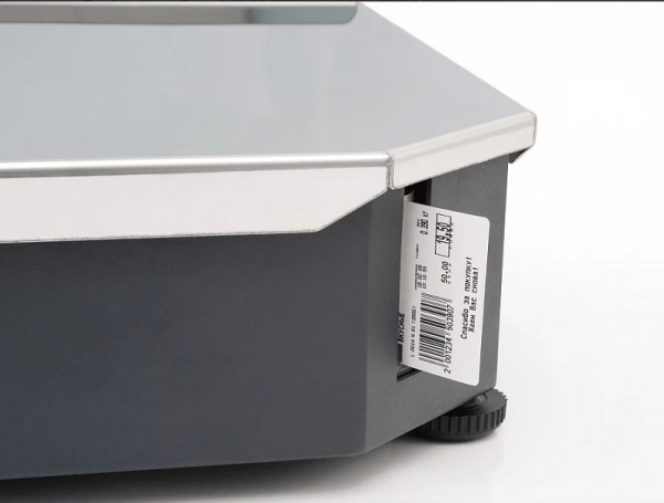 Весы электронные Штрих-ПРИНТ v4.5  со стойкой (клавиатура внизу)  - торговое оборудование.